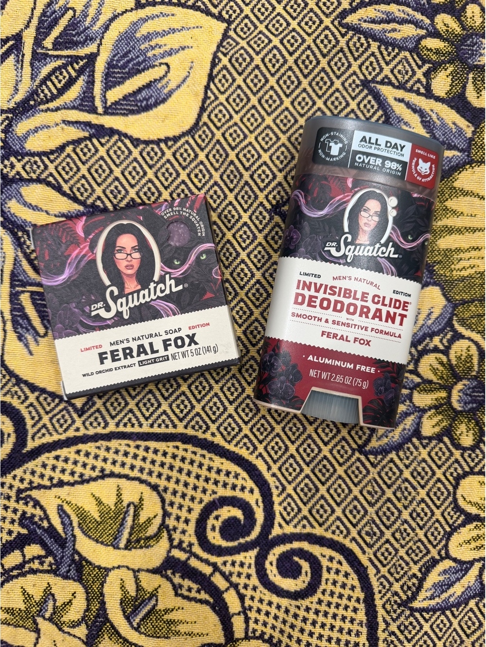 Dr. Squatch x Megan Fox Feral Fox Dup Set Limited Edition